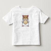 Hamster with Biscuit