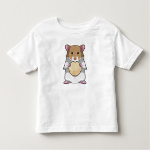 Hamster with Biscuit Toddler T-Shirt