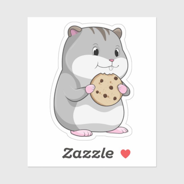 Hamster with Cookie (Sheet)