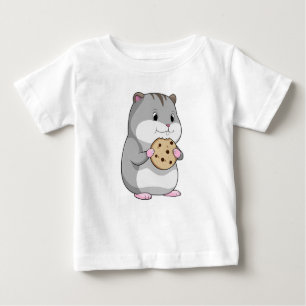 Hamster with Cookie Baby T-Shirt