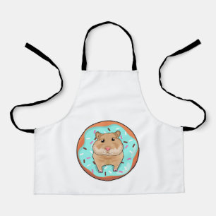 Hamster with Donut Apron