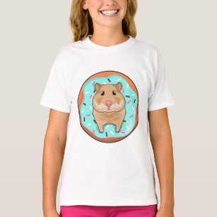 Hamster with Donut T-Shirt