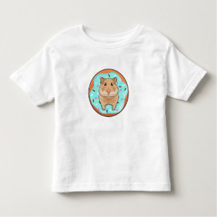 Hamster with Donut Toddler T-Shirt