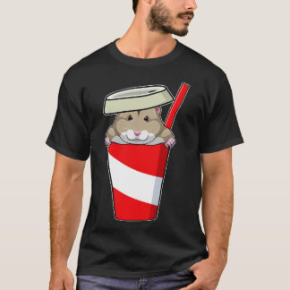 Hamster with Drink T-Shirt