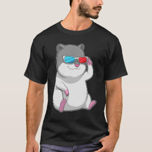 Hamster with Glasses T-Shirt
