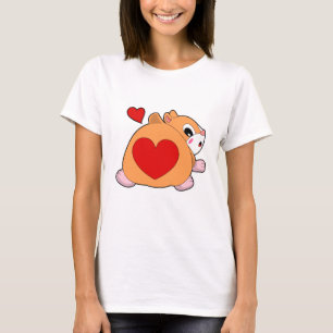 Hamster with Heart T-Shirt