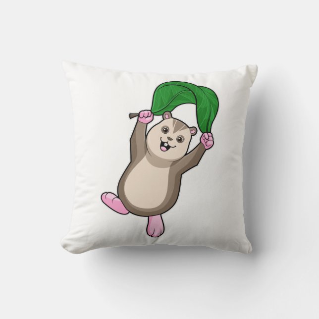 Hamster with Parachute Cushion (Front)