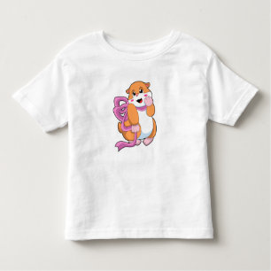 Hamster with Ribbon Toddler T-Shirt
