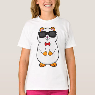 Hamster with Sunglasses & Bow tie T-Shirt