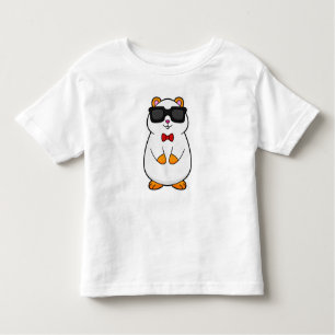 Hamster with Sunglasses & Bow tie Toddler T-Shirt