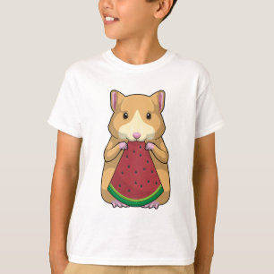 Hamster with Watermelon T-Shirt