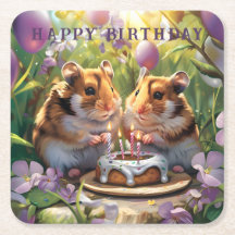 Hamsters Birthday Party Birthday