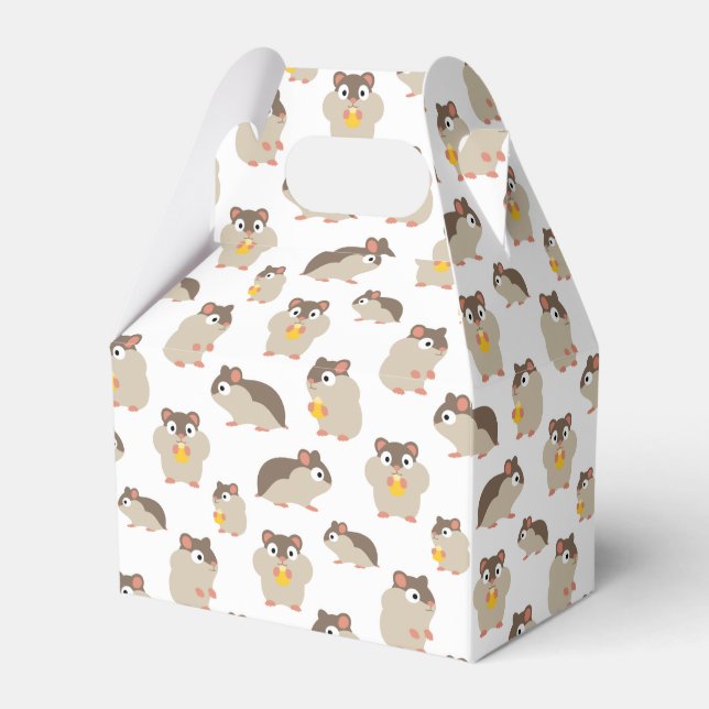 Hamsters Favour Box (Front Side)