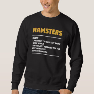Hamsters Noun Definition Guinea Pig Hamster Sweatshirt