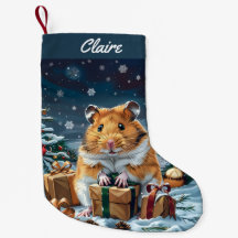 Hamsters With Gifts Christmas