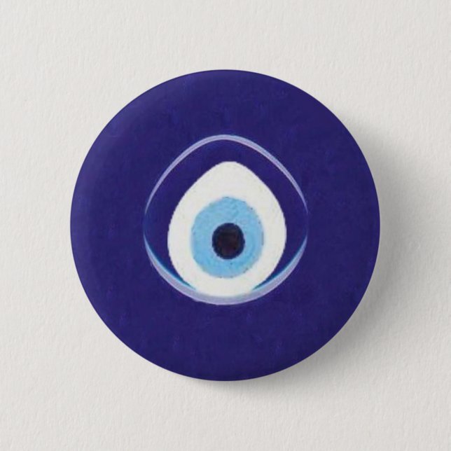 Hamza to the Evil Eye 6 Cm Round Badge (Front)