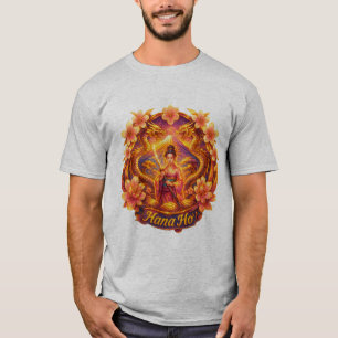 Hana Ho: Geisha & Golden Dragon Blossom Tee