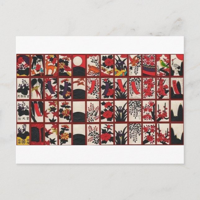 Hanafuda Love Postcard (Front)