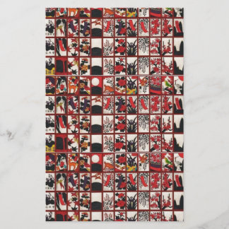 Hanafuda Love Stationery