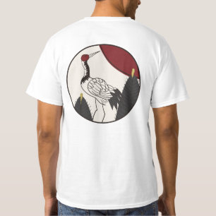 Hanafuda "Matsu-ni-tsuru" T-Shirt