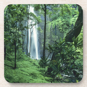 Hanakapiai Falls along the Na Pali Coast, Kauai, Coaster