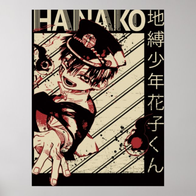 Hanako kun vintage poster (Front)