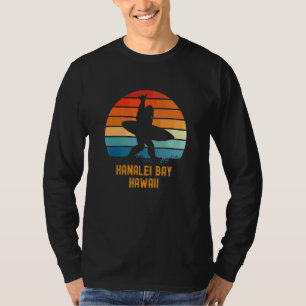 Hanalei Bay Hawaii Sasquatch Souvenir T-Shirt