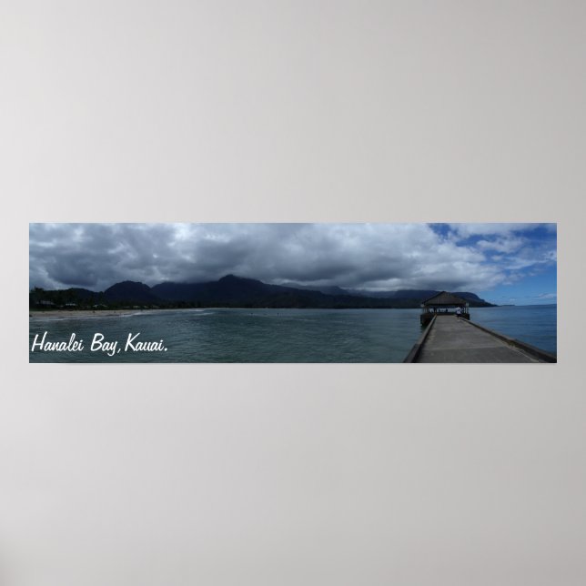 Hanalei Bay,Kauai Poster (Front)