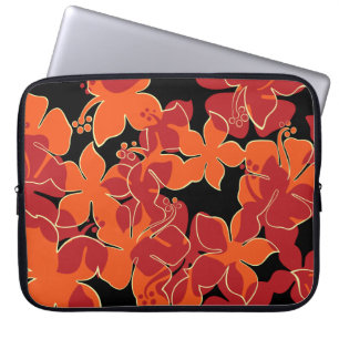Hanalei Hawaiian Floral Neoprene Wetsuit Laptop Sleeve