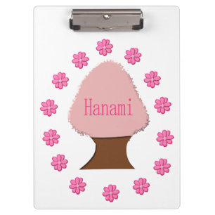 Hanami Japanese Cherry Tree Clipboard