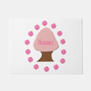 Hanami Japanese Cherry Tree Doormat