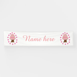 Hanami Japanese Cherry Tree Personalised Banner