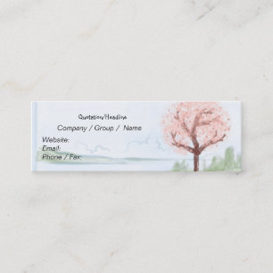 Hanami Skinny Business Card