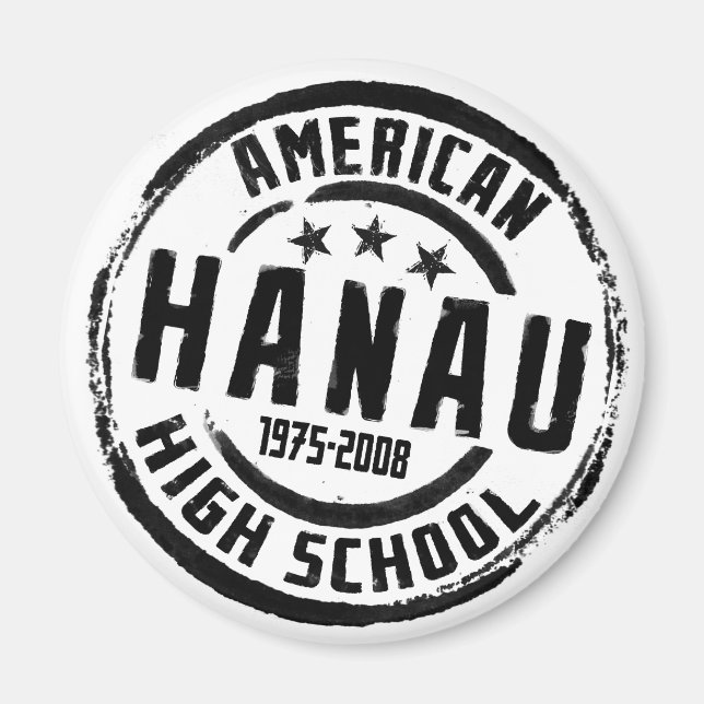 Hanau American High School Magnet (Front)