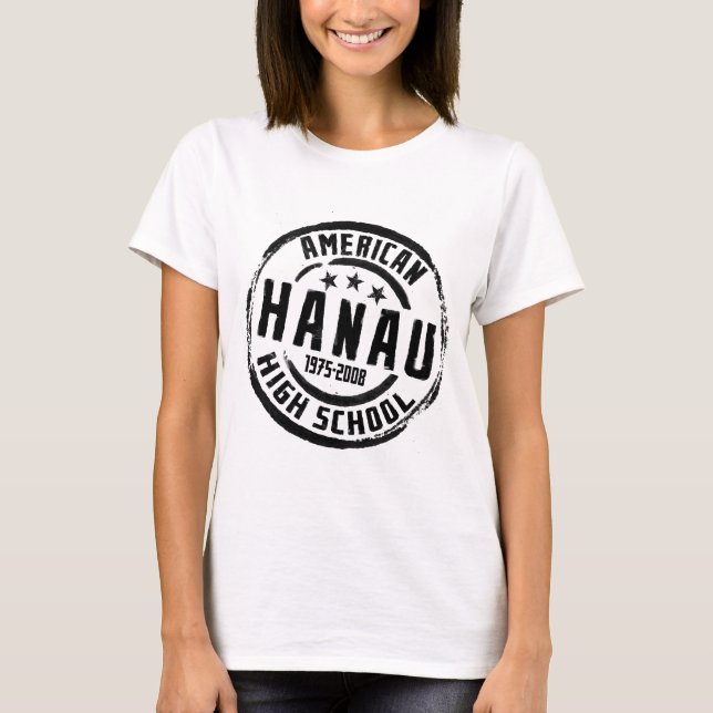 Hanau American High School T-Shirt (Front)