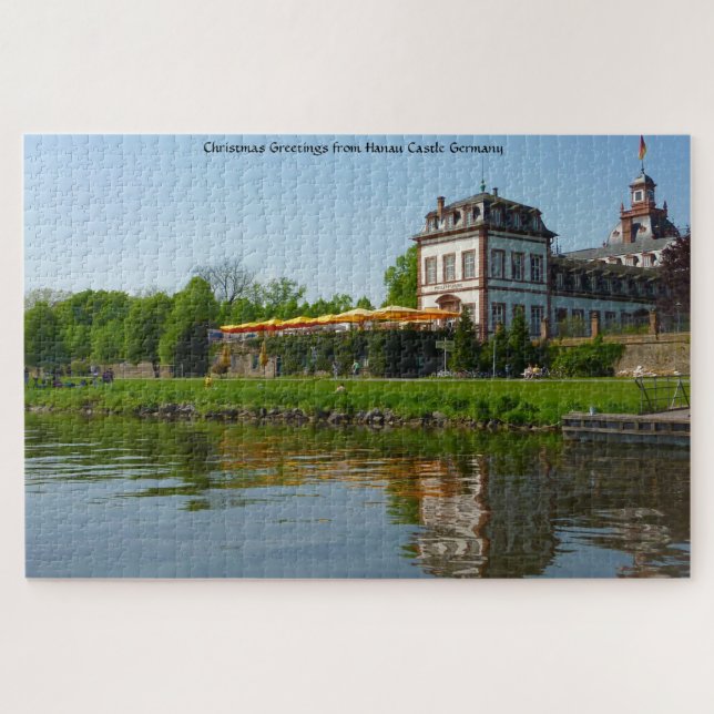Hanau Castle Germany . Jigsaw Puzzle (Horizontal)