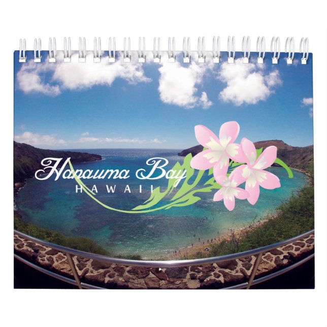 Hanauma Bay Hawaii Calendar (Cover)