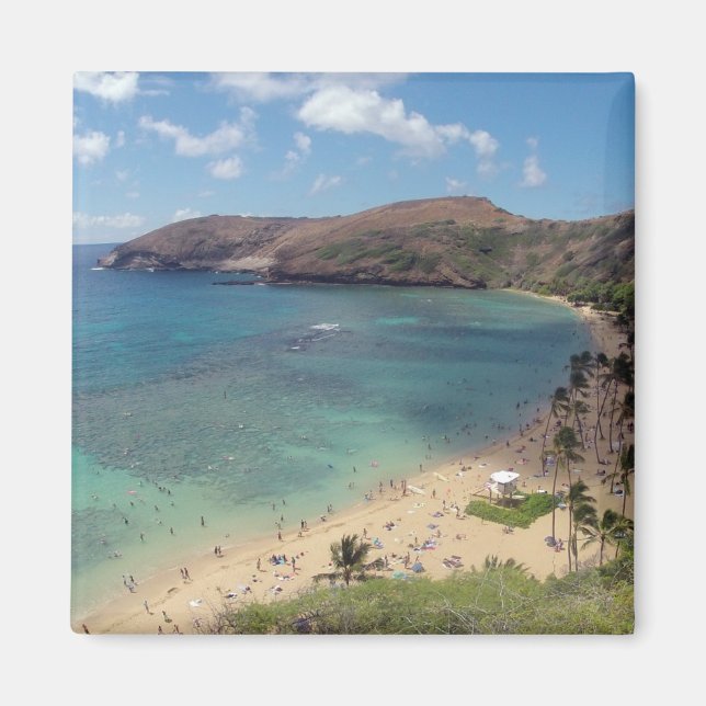 Hanauma Bay Hawaii Magnet (Front)