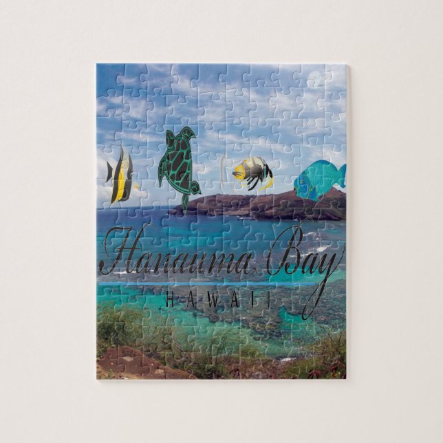 Hanauma Bay Hawaii Marine Life Jigsaw Puzzle (Vertical)