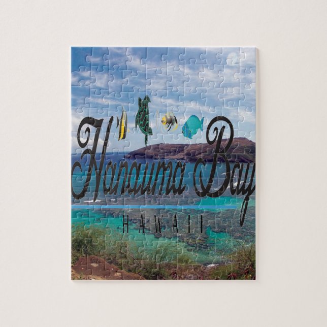 Hanauma Bay Hawaii Marine Life Jigsaw Puzzle (Vertical)