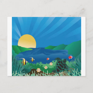 Hanauma Bay Hawaii Postcard