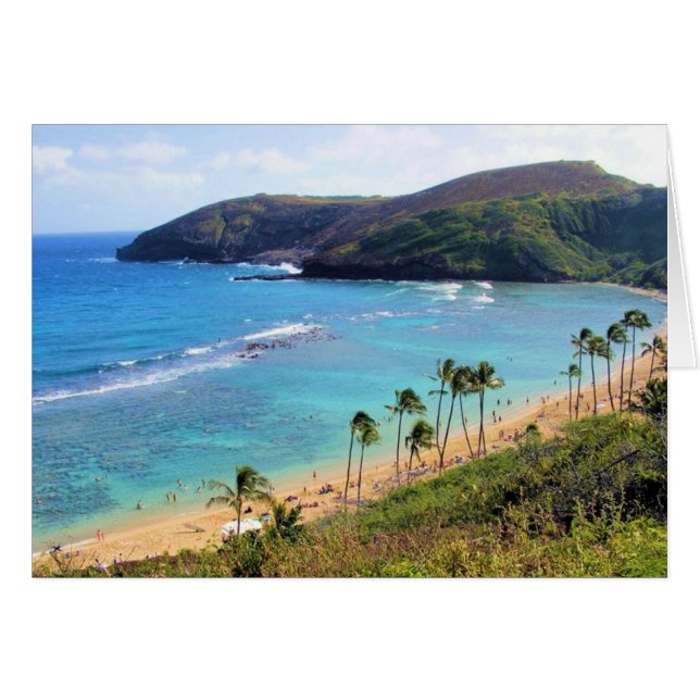 Hanauma Bay, Honolulu, Oahu, Hawaii View (Front Horizontal)