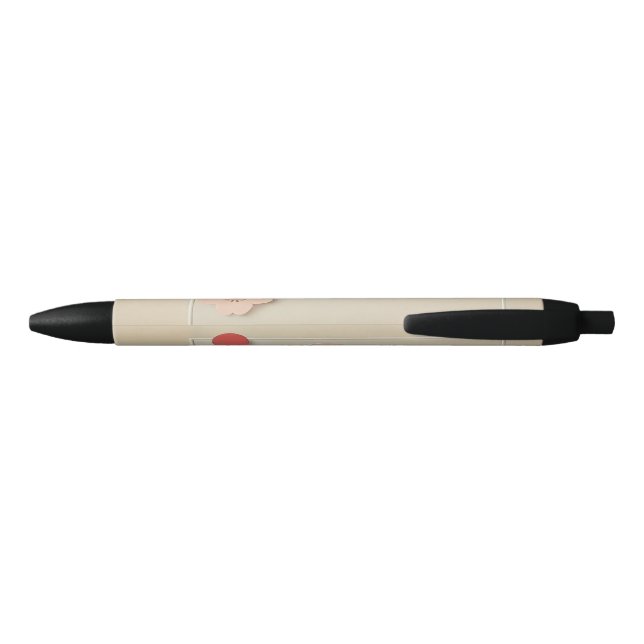 Hanbok style black ink pen (Back)