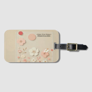 Hanbok Style Personalised Luggage Tag