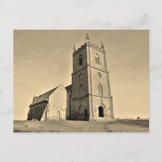 Hanbury Church Worcestershire Postcard
