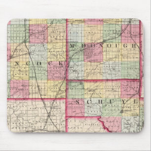 Hancock, McDonough, Schuyler counties Mouse Pad