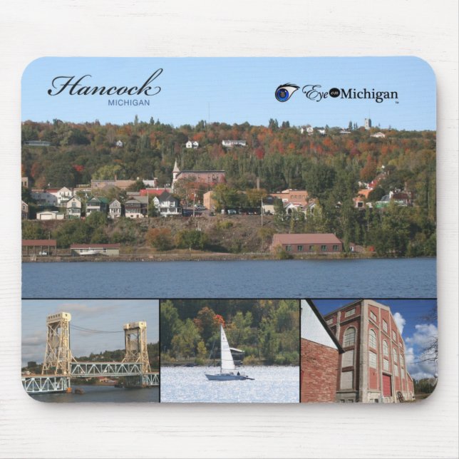 Hancock, Michigan Mouse Pad (Front)