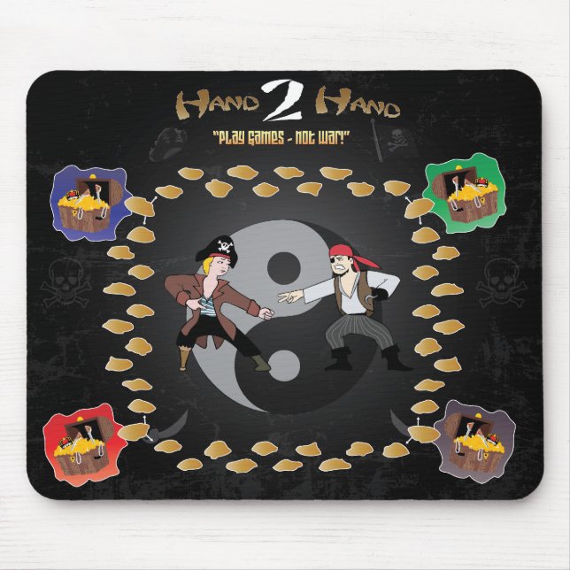 Hand2Hand Mouse Pad (Front)