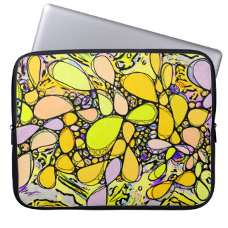 Hand And Digitally Painted Pattern Art 13 Laptop Sleeve