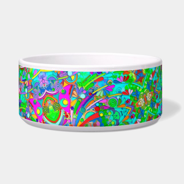 Hand And Digitally Painted Pattern Art 18 (Front)